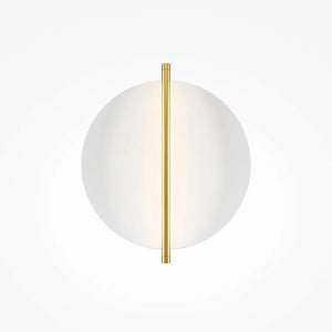 Wandleuchte – Goldfarbenes Aluminium, 14 W Leistung, Warmweiß, 30 cm Höhe - Mira | Maytoni