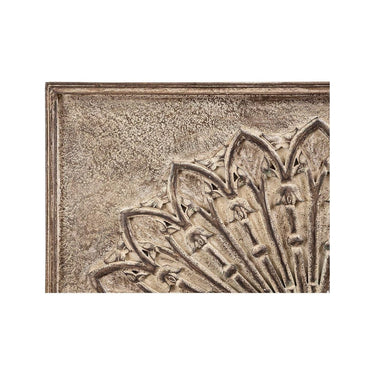 Geschnitztes Wandbild aus Holz - Casa Brown Antique M (120 x 120 cm) von PTMD - Esszett Luxury | Stilvolles Wohnen mit Charakter
