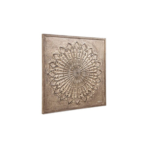Geschnitztes Wandbild aus Holz - Casa Brown Antique M (120 x 120 cm) von PTMD - Esszett Luxury | Stilvolles Wohnen mit Charakter