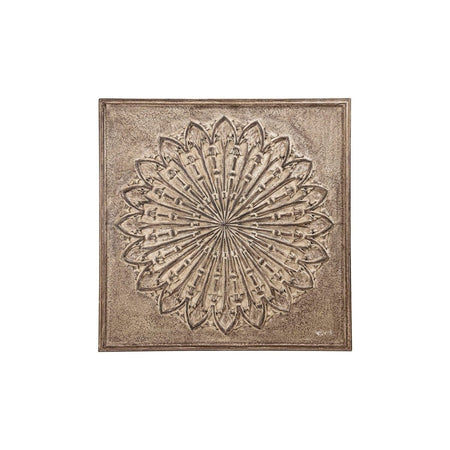 Brown MDF Wood Wall Panel with Carved Design, Antique Look, Handmade and Decorative M – Casa | PTMD image