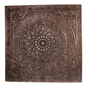 Geschnitztes Wandbild aus Holz - Restin Antique von PTMD - Esszett Luxury | Stilvolles Wohnen mit Charakter