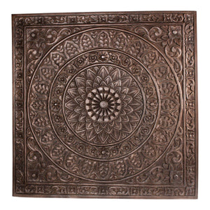Geschnitztes Wandbild aus Holz - Restin Antique von PTMD - Esszett Luxury | Stilvolles Wohnen mit Charakter