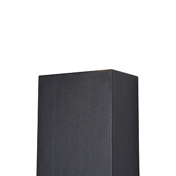 Fassadenbeleuchtung Schwarzes Metallrechteck Up - Down 6 W LED 3000 K IP54 – Square | Maytoni - Esszett Luxury | Stilvolles Wohnen mit Charakter