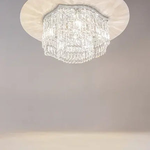 Deckenleuchte – Chromfarbenes Metall, 6-flammig, 45 cm Durchmesser - Dune | Maytoni