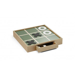 Board game MDF wood, reversible box with two games, travel-friendly storage drawers – Giovanni | Philippi