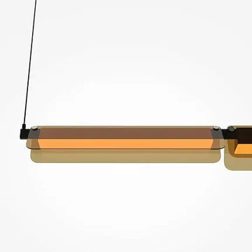 Pendant Lamp with Black Chrome Finish & Glass Sphere – Flat | Maytoni