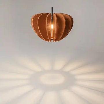 Pendant Light Felt Shade Bronze Metal Frame & Modern Design – Cambio | Maytoni