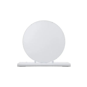 Spiegel mit LED - Ringlicht stufenlos dimmierbar & schwarzer Metallrahmen – Glamory 125 | Kayoom - Esszett Luxury | Stilvolles Wohnen mit Charakter