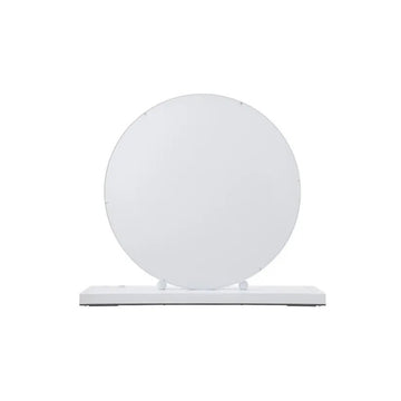 Spiegel mit LED - Ringlicht stufenlos dimmierbar & schwarzer Metallrahmen – Glamory 125 | Kayoom - Esszett Luxury | Stilvolles Wohnen mit Charakter