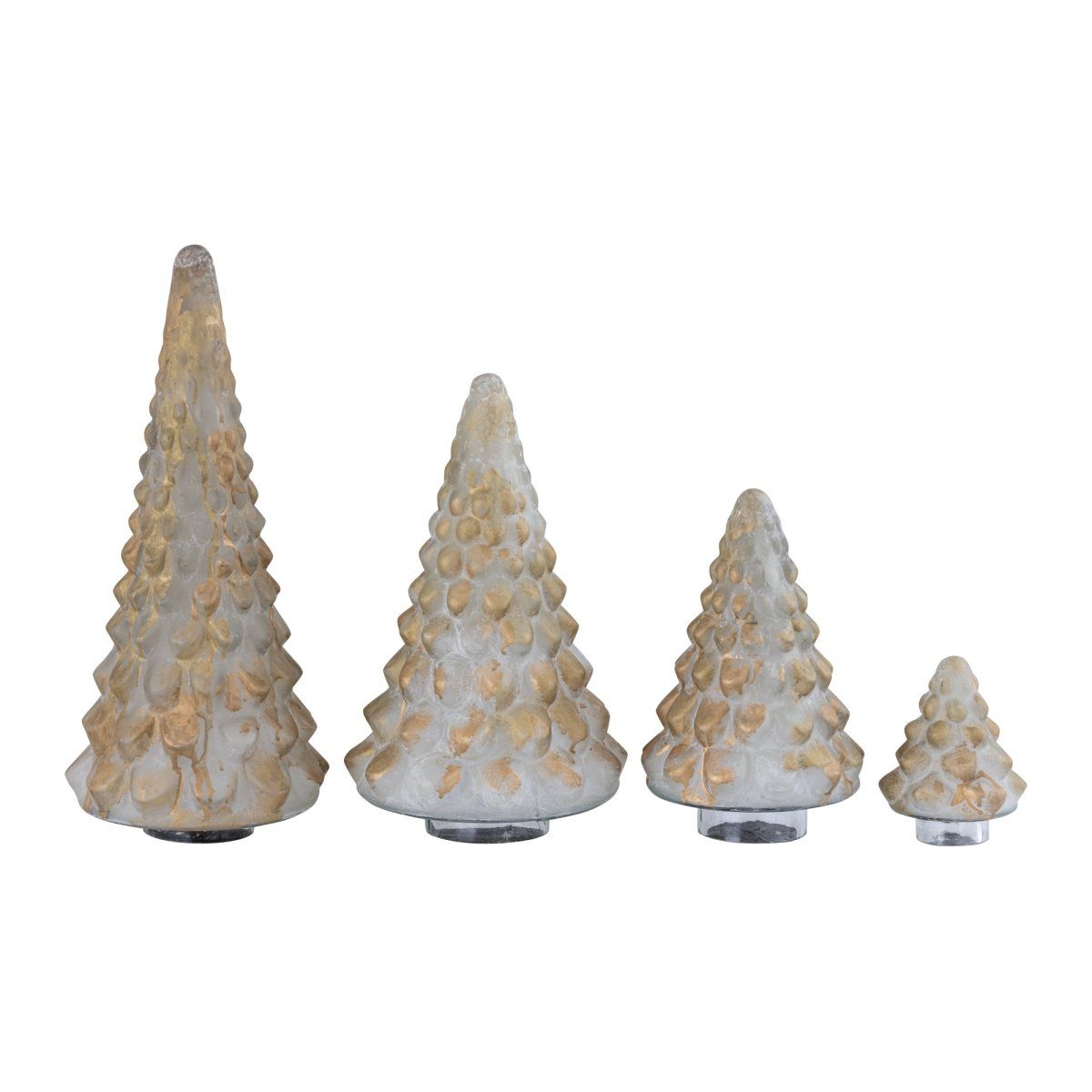 Glasbaum Statue - Ozain creme M von PTMD - Esszett Luxury | Stilvolles Wohnen mit Charakter