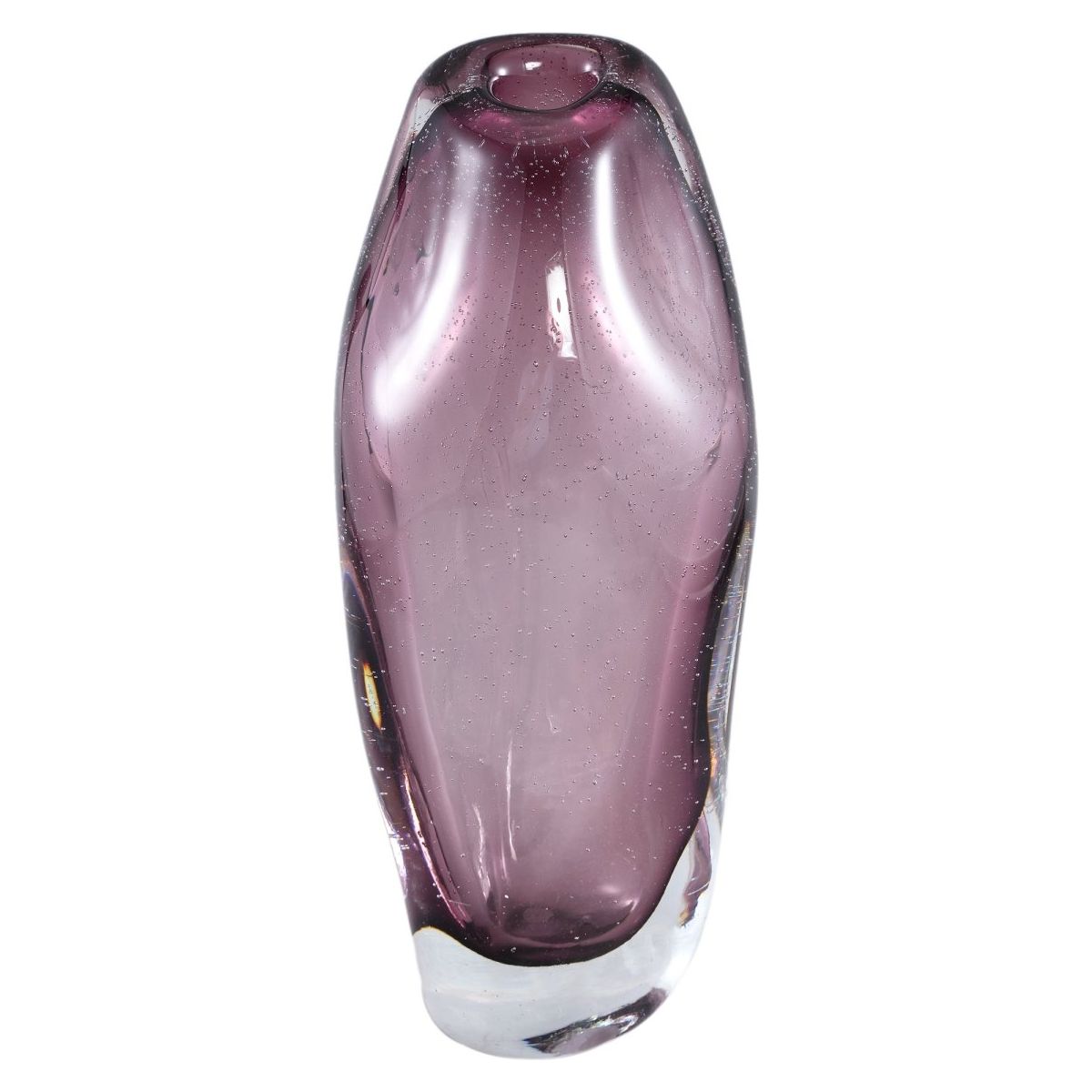 Glasvase - Bryce Purple 15.0 x 14.0 x 33.5 cm von PTMD - Esszett Luxury | Stilvolles Wohnen mit Charakter