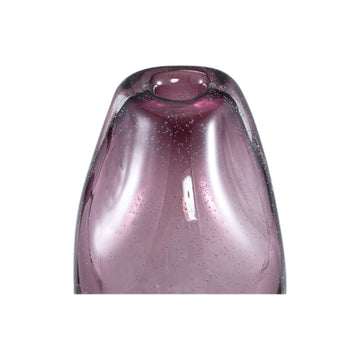 Glasvase - Bryce Purple 15.0 x 14.0 x 33.5 cm von PTMD - Esszett Luxury | Stilvolles Wohnen mit Charakter
