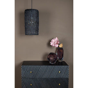 Glasvase - Bryce Purple 18.5 x 17.0 x 18.0 cm von PTMD - Esszett Luxury | Stilvolles Wohnen mit Charakter