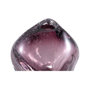 Glasvase - Bryce Purple 18.5 x 17.0 x 18.0 cm von PTMD - Esszett Luxury | Stilvolles Wohnen mit Charakter