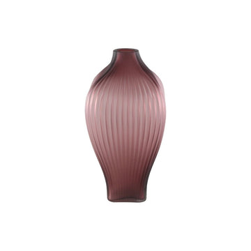 Glasvase - Halde 19.0 x 19.0 x 37.0 cm Lila von PTMD - Esszett Luxury | Stilvolles Wohnen mit Charakter