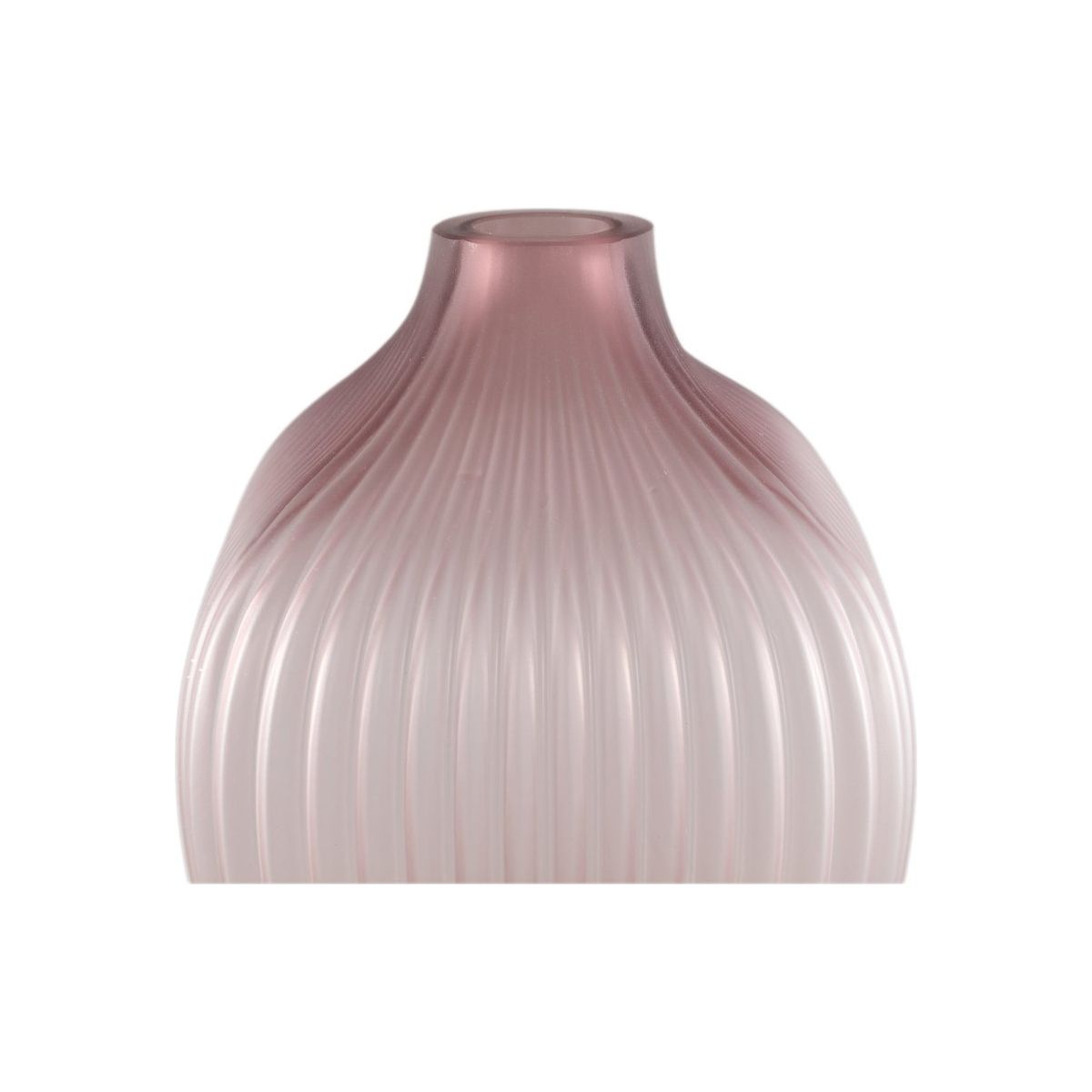 Glasvase - Halde 19.0 x 19.0 x 37.0 cm Rosa von PTMD - Esszett Luxury | Stilvolles Wohnen mit Charakter