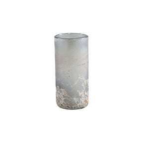 Glasvase - Loek Grey S (Ø11 x 25 cm) von PTMD - Esszett Luxury | Stilvolles Wohnen mit Charakter