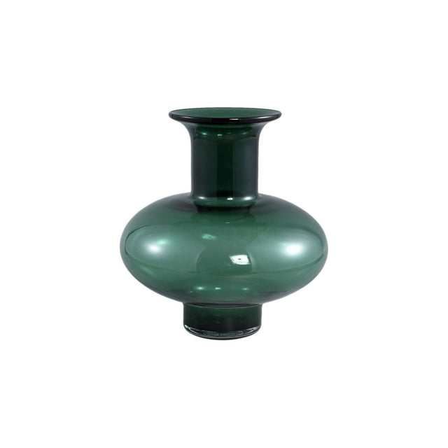 Glasvase - Nory Green 31.5 x 31.5 x 35.0 cm von PTMD - Esszett Luxury | Stilvolles Wohnen mit Charakter