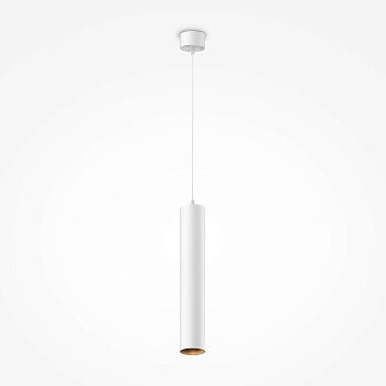 Pendelleuchte Weißes Aluminiumgehäuse mit integrierter LED, modernem Design und energiesparender Beleuchtung – Arc | Maytoni - Esszett Luxury | Stilvolles Wohnen mit Charakter