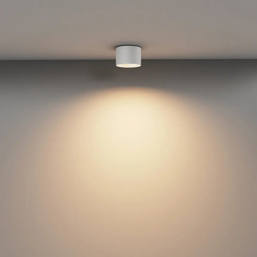 Deckenleuchte – Weißes Finish, Aluminium Gehäuse, 8 W Leistung - Vega | Maytoni