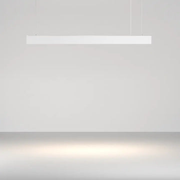 Pendelleuchte – Weißes Aluminium, Einstellbares Weißlicht, 158 cm Höhe - Basis | Maytoni