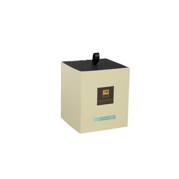 Scented Candle with Leather Detail & Hand-finished (0.9 kg) M – Black Forest | PTMD