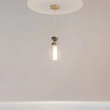 Pendelleuchte – Goldfarbenes Metall-Marmor, 28 W Leistung, G9 Fassung, 336,5 cm Höhe - Kyoto | Maytoni