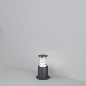Landschaftsleuchte – Graues Aluminium, E27 Fassung, IP54 Schutz, 25 cm Höhe - Bronx | Maytoni