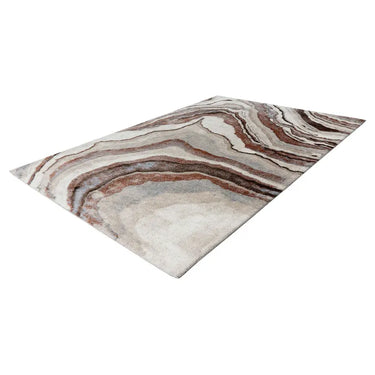 Teppich – Warme Terrakotta Töne, Weicher Kurzflor, Zeitlose Eleganz, 200 cm - Firenze 486 | Kayoom