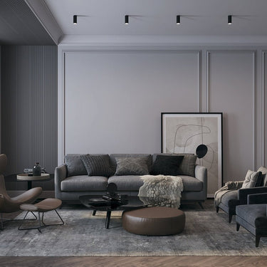 Deckenleuchte Schwarzes Aluminium GU10‑Sockel – Focus S | Maytoni - Esszett Luxury | Stilvolles Wohnen mit Charakter