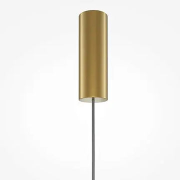 Pendant Light Gold-colored Metal Grey Marble Base & White Glass Diffuser – Kyoto | Maytoni