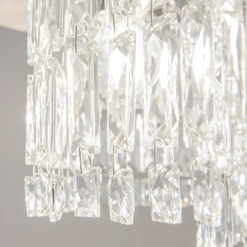 Ceiling Light Chrome 6×E14 Crystal Pendants – DIA005CL-06CH | Maytoni