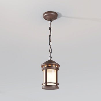Pendelleuchte Braunes Aluminiumgehäuse mit satiniertem Glas, klassischem Stil und gleichmäßiger Lichtverteilung – Salamanca | Maytoni - Esszett Luxury | Stilvolles Wohnen mit Charakter