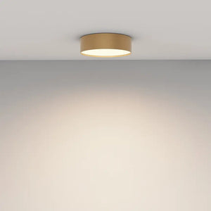 Deckenleuchte – Mattgold Finish, Aluminium Gehäuse, 24W Leistung, Ø22 cm - Zon | Maytoni