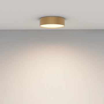 Deckenleuchte – Mattgold Finish, Aluminium Gehäuse, 24W Leistung, Ø22 cm - Zon | Maytoni