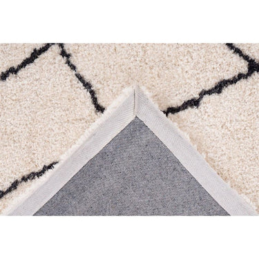 Teppich – Hochflor Design, Rautenmuster, Retro Muster, 80 x 150 cm - Orlando 525 | Kayoom