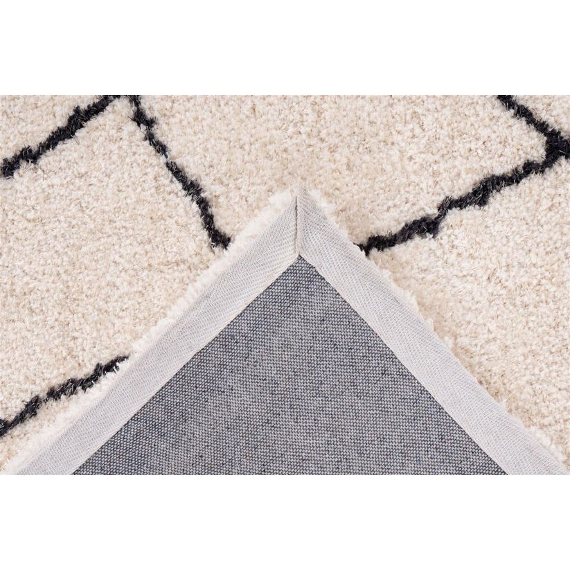 Carpet High Pile Retro Diamond Pattern Polyester Mix with Cotton Backing – Orlando 525 | Kayoom