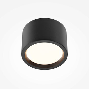 Deckenleuchte aus schwarzem Aluminium mit integrierter LED und IP44 - Schutz – Hydra | Maytoni - Esszett Luxury | Stilvolles Wohnen mit Charakter