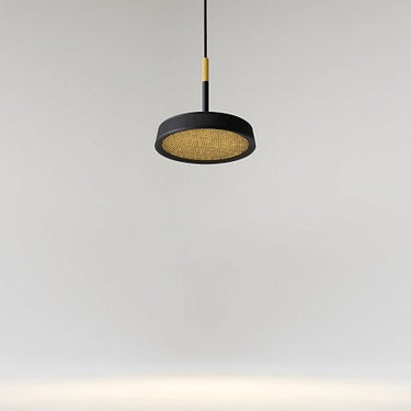 Pendelleuchte Schwarz - Goldenes ringförmiges Aluminiumgehäuse Integrierte LED & Modernes Design – El | Maytoni - Esszett Luxury | Stilvolles Wohnen mit Charakter