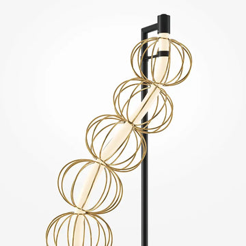 Floor Lamp Golden Finish & Dome-shaped Shade - MOD216FL-L38G3K | Maytoni