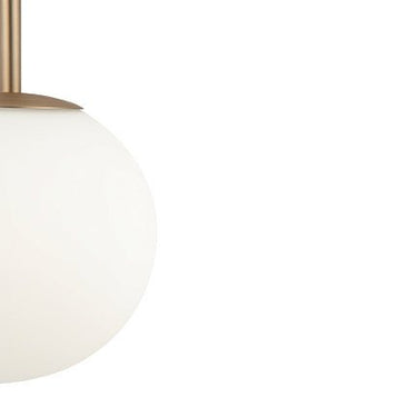 Pendelleuchte Modern Goldfarbenes Metall Mattweißes Glas LED 40 W – Basic Form | Maytoni - Esszett Luxury | Stilvolles Wohnen mit Charakter