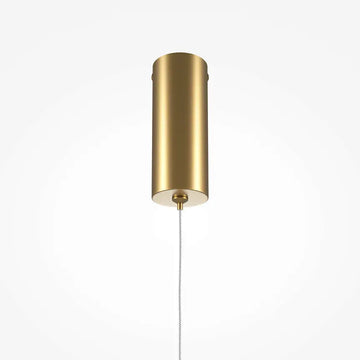 Pendelleuchte – Messingfarbenes Aluminium, 11 W Leistung, IP20 Schutzart, 375,0 cm Höhe - Halo | Maytoni