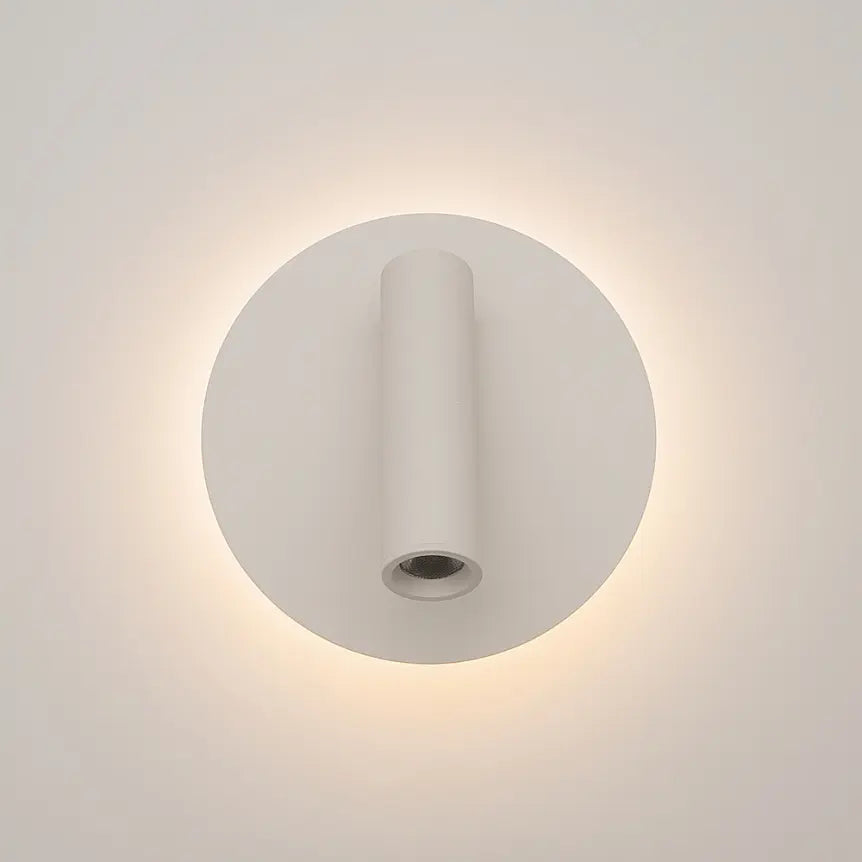 Wandleuchte – Weißes Aluminium, IP20 Schutz, Warmweiß, 14 cm Höhe - Ios 176 | Maytoni