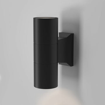 Wandleuchte mit schwarzem Aluminiumgehäuse und versiegeltem Sicherheitsglas – Bowery | Maytoni - Esszett Luxury | Stilvolles Wohnen mit Charakter