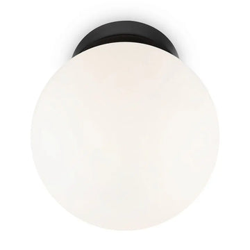 Wall Light Black Metal & Frosted White Glass Minimalist Design – MOD321WL‑01B | Maytoni
