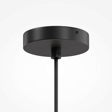 Pendelleuchte mit grauem Stoffschirm und PVC - Diffusor im modernen Design – Bergamo | Maytoni - Esszett Luxury | Stilvolles Wohnen mit Charakter