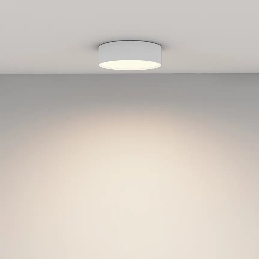 White metal ceiling light with integrated LED and warm white light – Zon | Maytoni