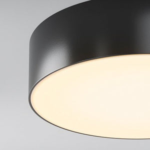 Deckenleuchte Schwarz Aluminium Weißer Kunststoffdiffusor LED 30 W Warmweiß – Zon IP | Maytoni - Esszett Luxury | Stilvolles Wohnen mit Charakter