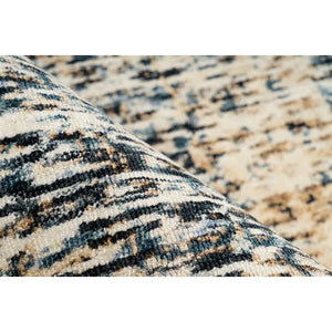 Teppich – Blau Beige, Antik-Look, Kurzflor, 170 cm - Puerto 125 | Kayoom