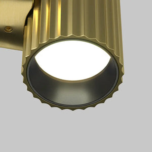 Wandleuchte – Messing Aluminium, GU10 Fassung, 10 cm Höhe - Calipso | Maytoni